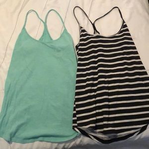 Workout tanks from Victoria’s Secret PINK